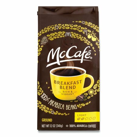 MCCAFE Ground Coffee, Breakfast Blend, 12 oz Bag 5000358164/GN30